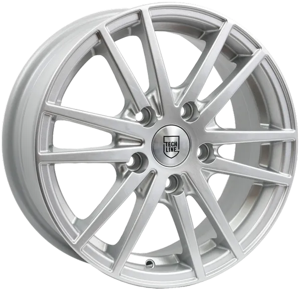 Диски Р 15 TECHLINE 535 АЗОВ-ТЭК (6J*15H2 5*114,3 et45 dia67.1) S-серебристый