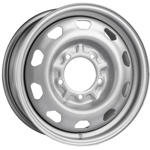 Диски Р 16 (5,5J*16H2 6*170 et105 dia130,1) TREBL (LT2883D) GAZ 3302 Silver