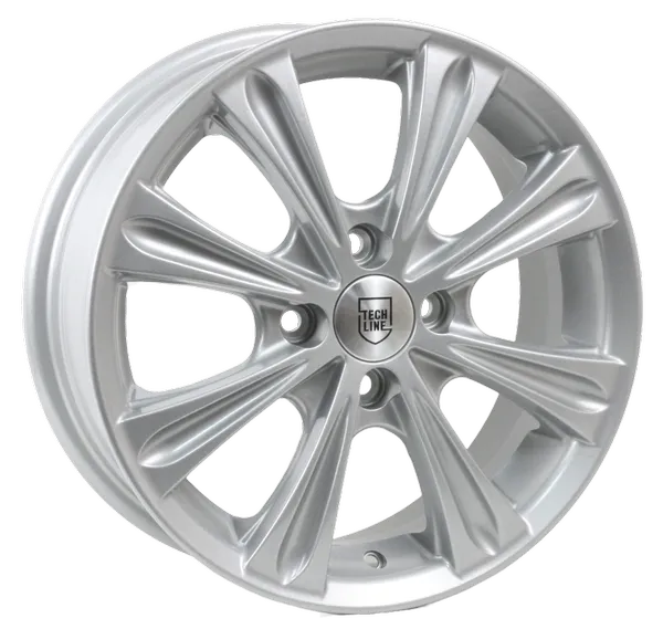 Диски Р 15 АЗОВ-ТЭК TL мод.523 (6*15 4*100 et45 dia54.1) SL-серебристый легкий