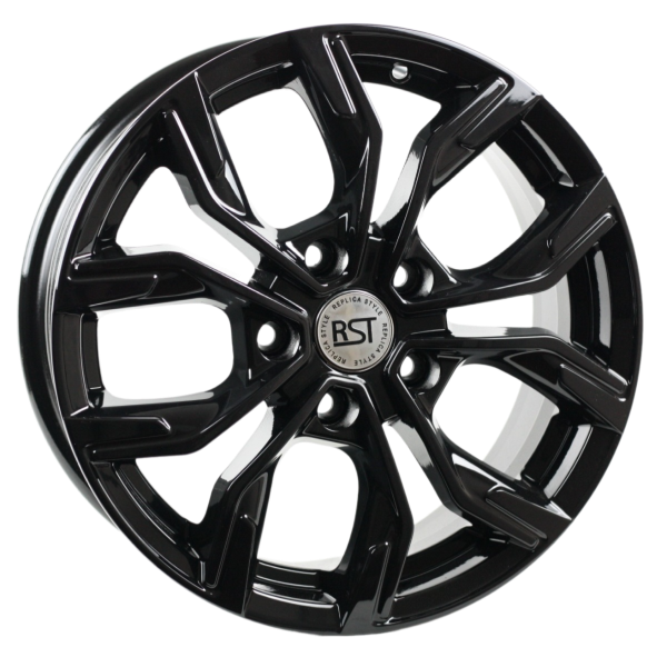 Диски Р 16 АЗОВ-ТЭК RST R106 (6.5J*16H2 5*114.3 et50 dia67.1) BL-черный глянцевый