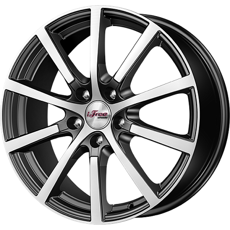Диски Р 17 Big Byz (КС680-13) iFree (7J*17H2 5*108 et45 dia67.1) блэк джек
