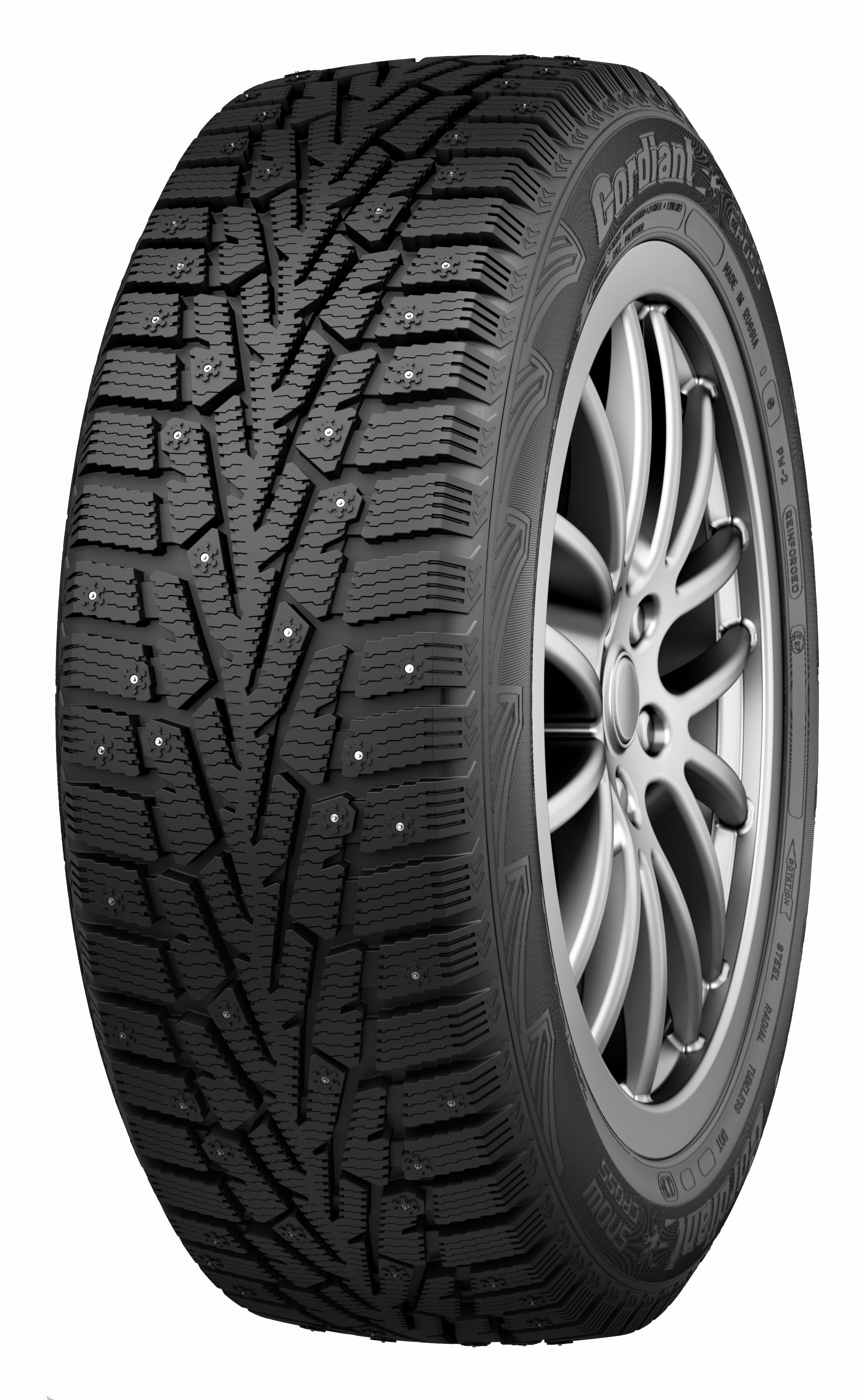 195/55R15 Snow Cross 89T Cordiant Зимние ШИП