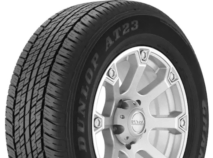 Вид сбоку на шину Dunlop Grandtrek AT5, фото aikos Вид сбоку на шину Dunlop Grandtrek AT5, фото aikos