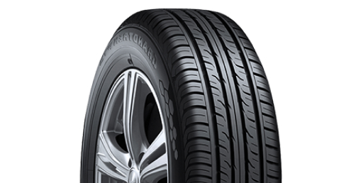 Вид сбоку на летнюю резину Dunlop Grandtrek PT3, фото aikos Вид сбоку на летнюю резину Dunlop Grandtrek PT3, фото aikos