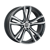 Диск P 21 X-MODE MAK 10.5J21 5*112 et43 dia66.6 SILVER